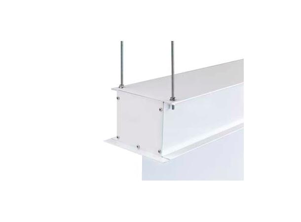 Kingpin InCeiling lerret 1:1 210x210cm u/sort kant RF/IR/fj.kont.